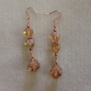 Hand made fashion earrings copper